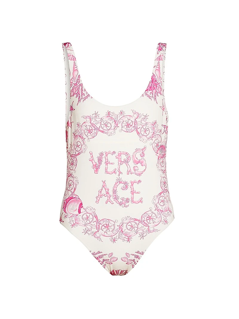 Underwater Barocco Stretch One-Piece Swimsuit