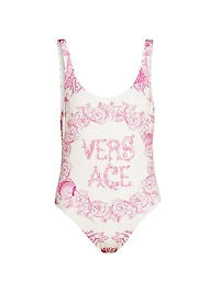 Underwater Barocco Stretch One-Piece Swimsuit