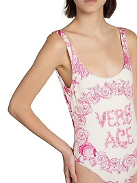 Underwater Barocco Stretch One-Piece Swimsuit