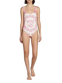 Underwater Barocco Stretch One-Piece Swimsuit