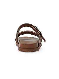 Fendi Feel Leather Double Strap Sandals