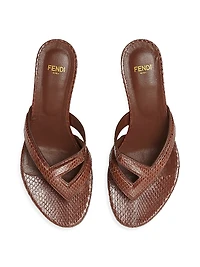 Fendi Fling Thong Sandals