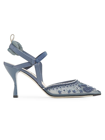 Bandana Embroidered 85MM Sandals