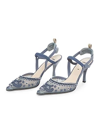 Bandana Embroidered 85MM Sandals