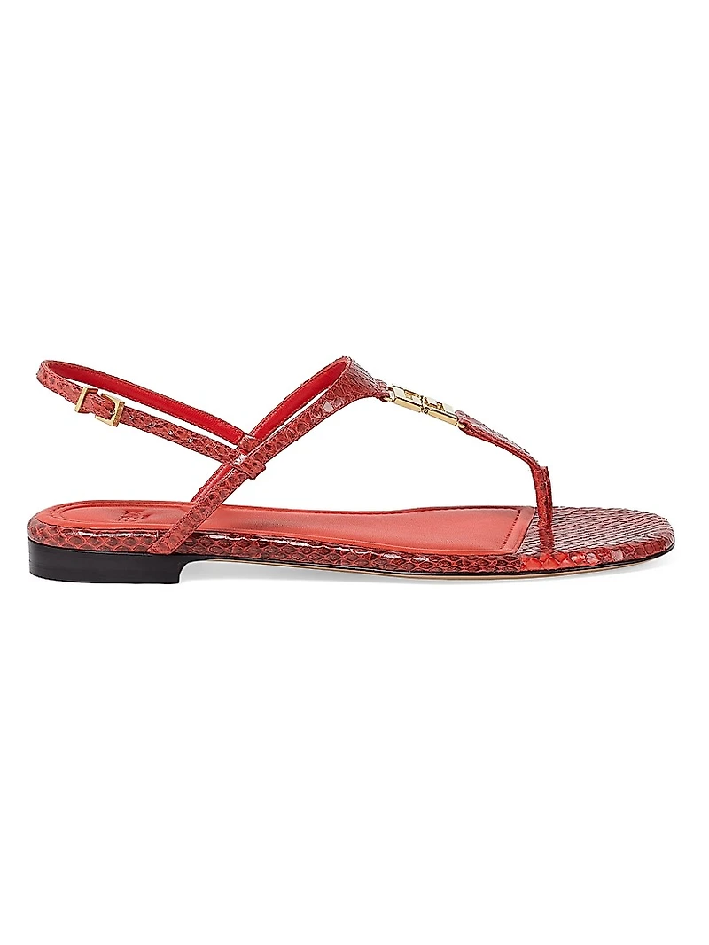 FFold Leather Sandals