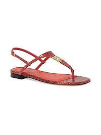FFold Leather Sandals