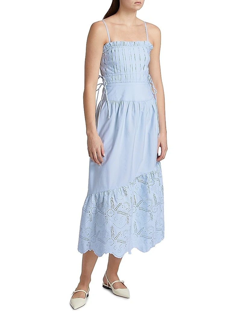 Kelia Cotton Midi-Dress