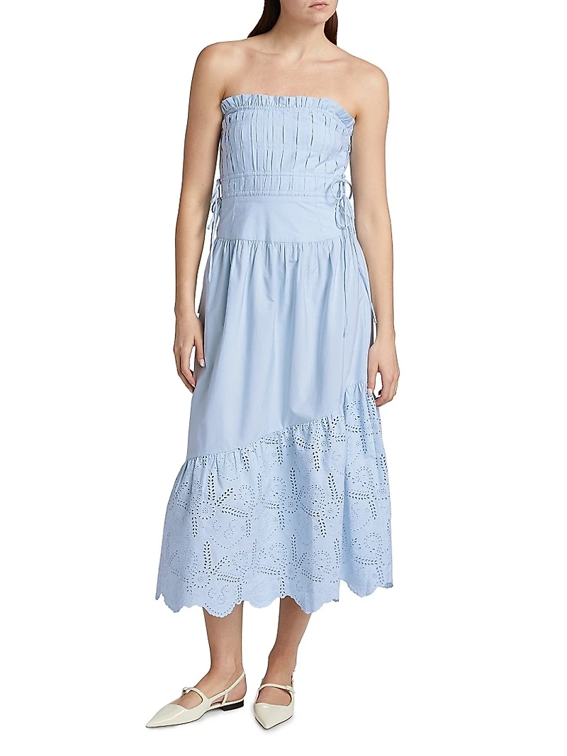 Kelia Cotton Midi-Dress