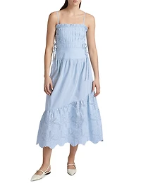 Kelia Cotton Midi-Dress