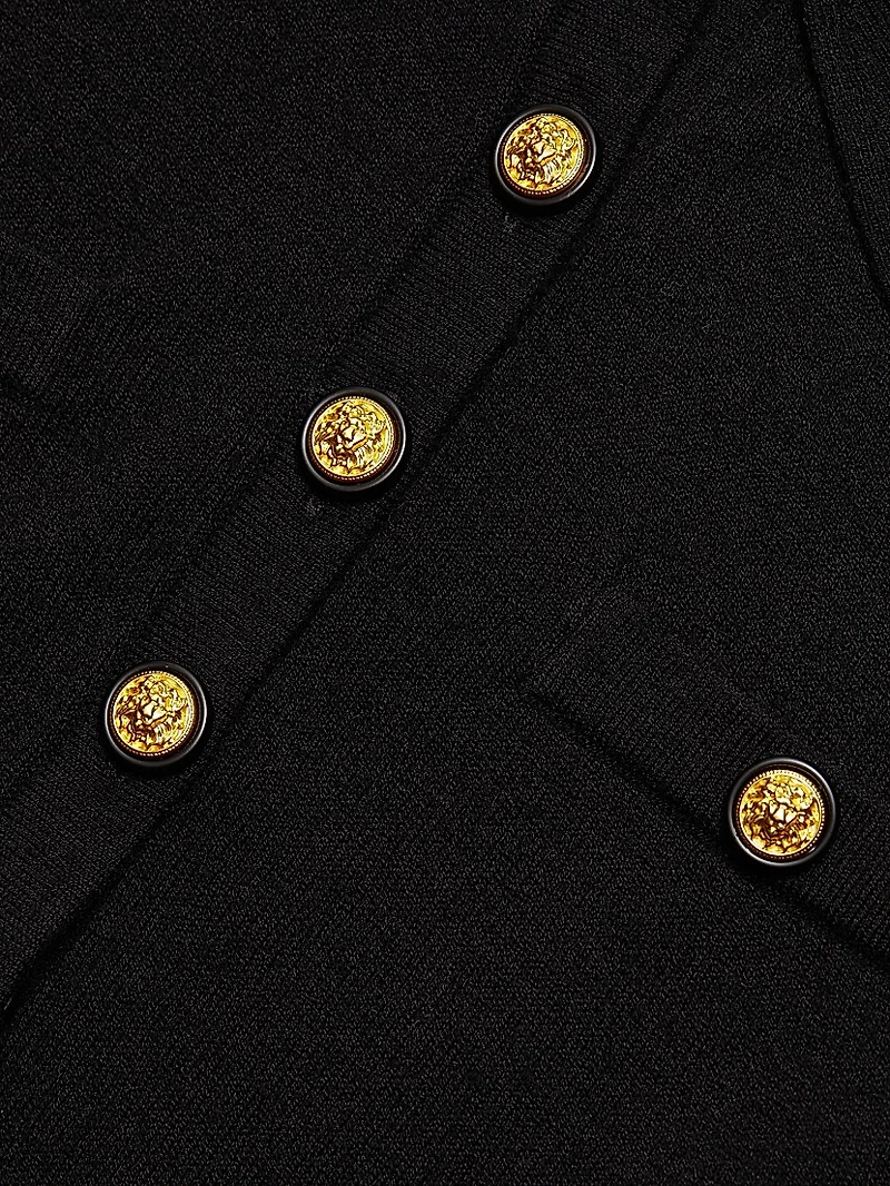 Masaki Knit Short-Sleeve Sweater