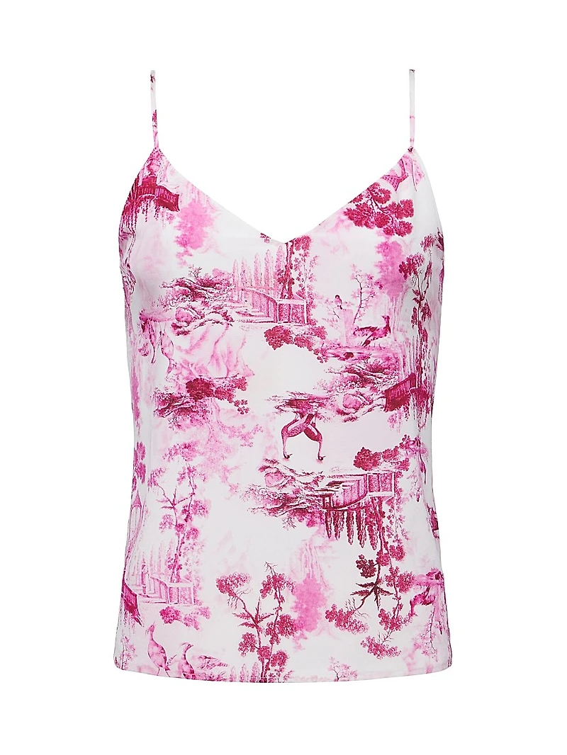 Jane Toile Silk Top