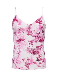 Jane Toile Silk Top
