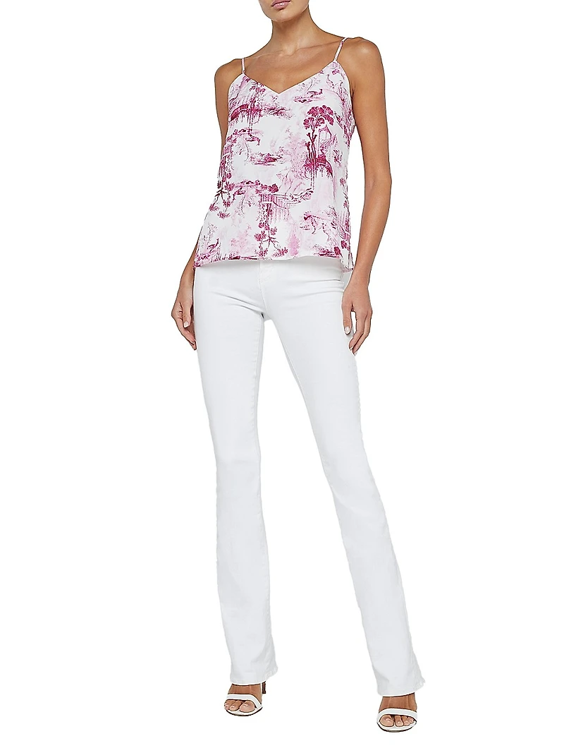 Jane Toile Silk Top