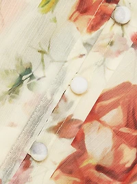 Teagan Floral Dolman-Sleeve Blouse