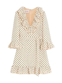 Crepe Couture Short Dress