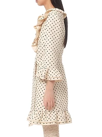 Crepe Couture Short Dress