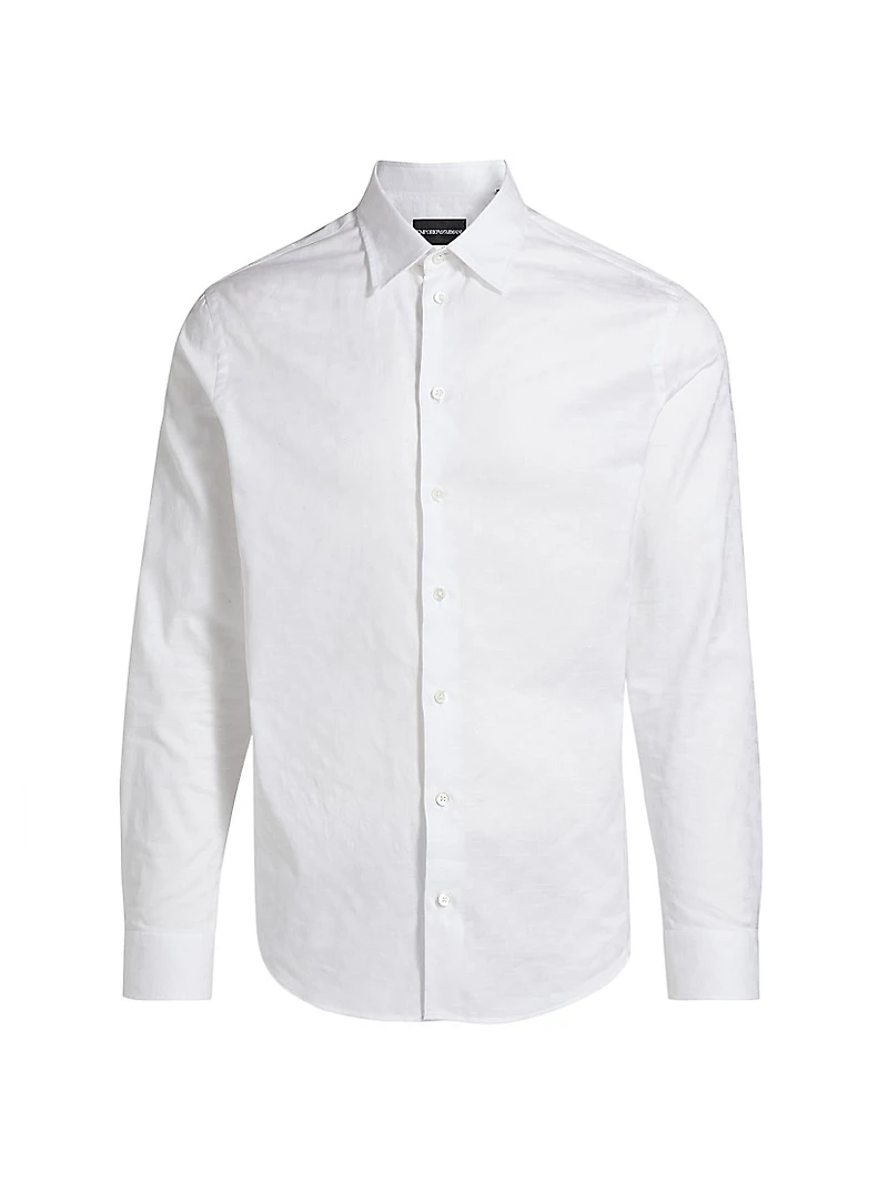 Tonal Cotton Shirt