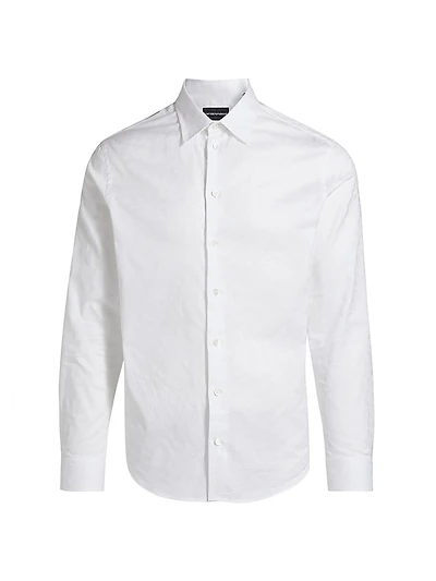 Tonal Cotton Shirt