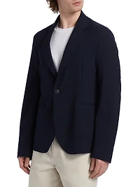 Soft Seersucker Blazer