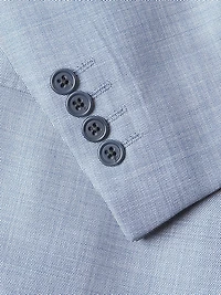 Woven Virgin Wool Single-Breasted Suit