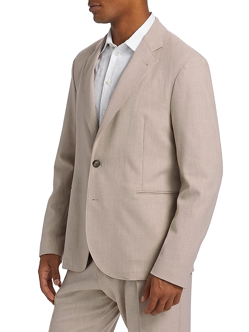 Stretch Gabardine Jacket