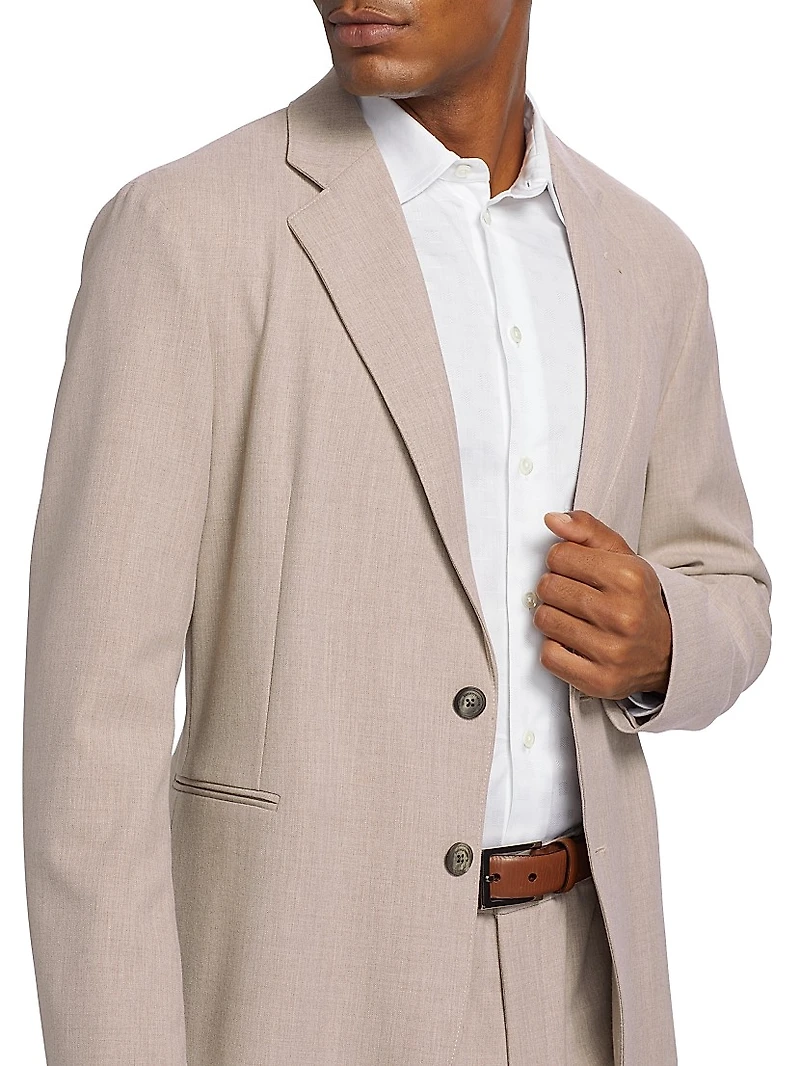 Stretch Gabardine Jacket