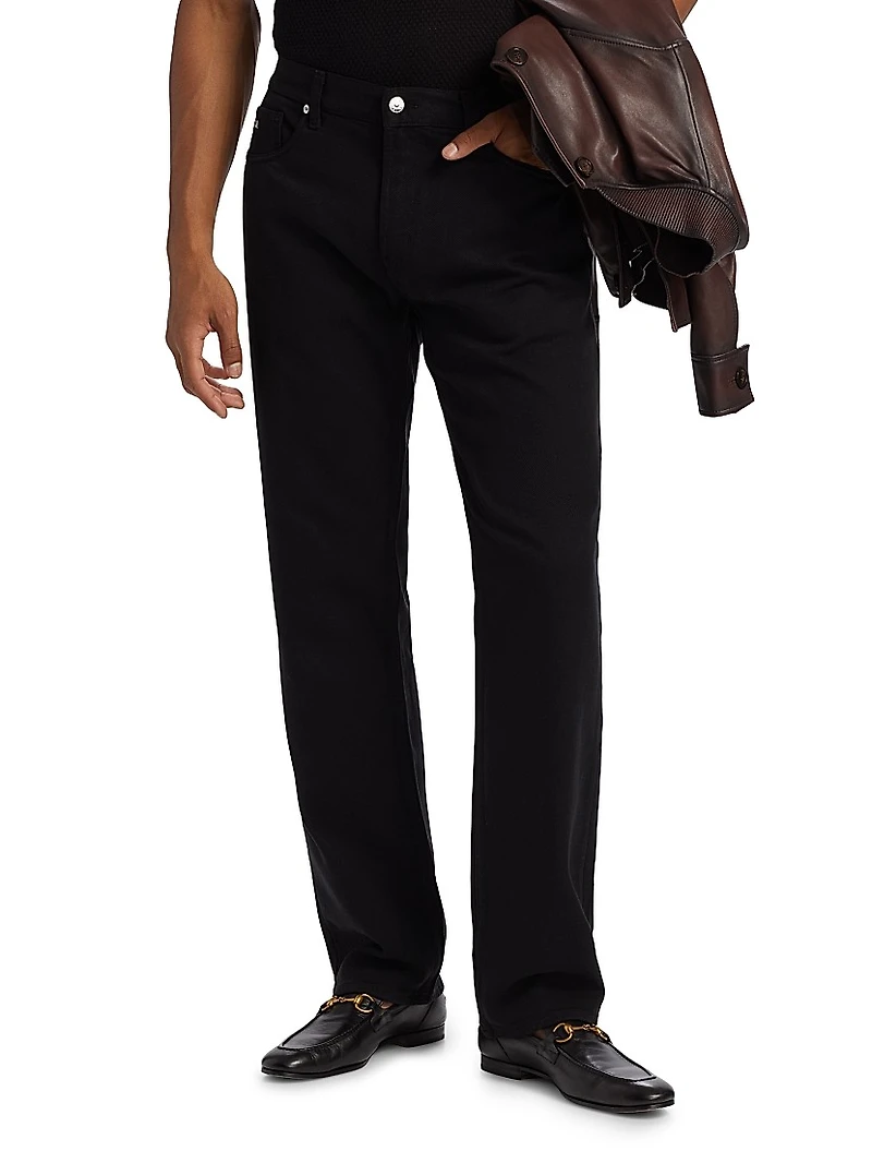 Five-Pocket Straight-Leg Pants