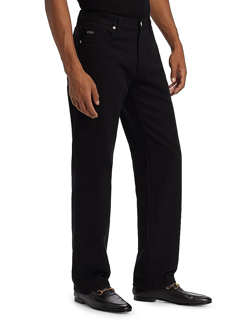 Five-Pocket Straight-Leg Pants