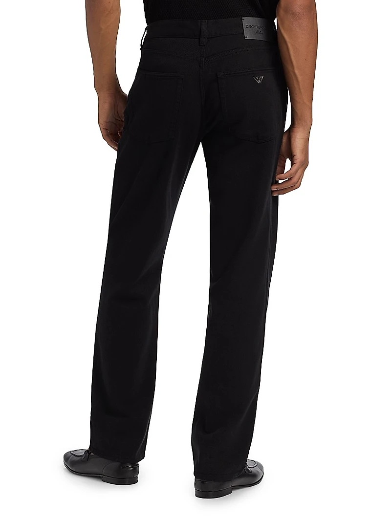 Five-Pocket Straight-Leg Pants