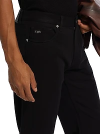 Five-Pocket Straight-Leg Pants