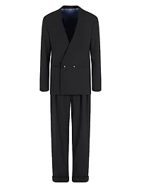 Fashion Tonal Stripe Suit