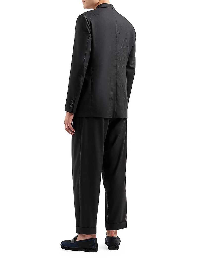 Fashion Tonal Stripe Suit