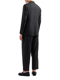 Fashion Tonal Stripe Suit