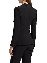 Slim-Fit Double-Breasted Jacket
