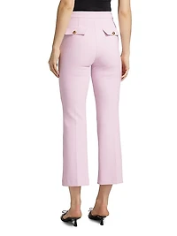 E.F. Crêpe Crop Trousers