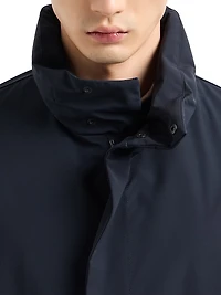 Caban Nylon-Blend Coat