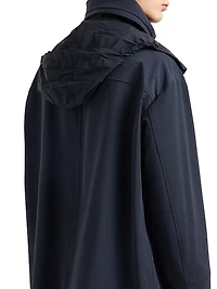 Caban Nylon-Blend Coat
