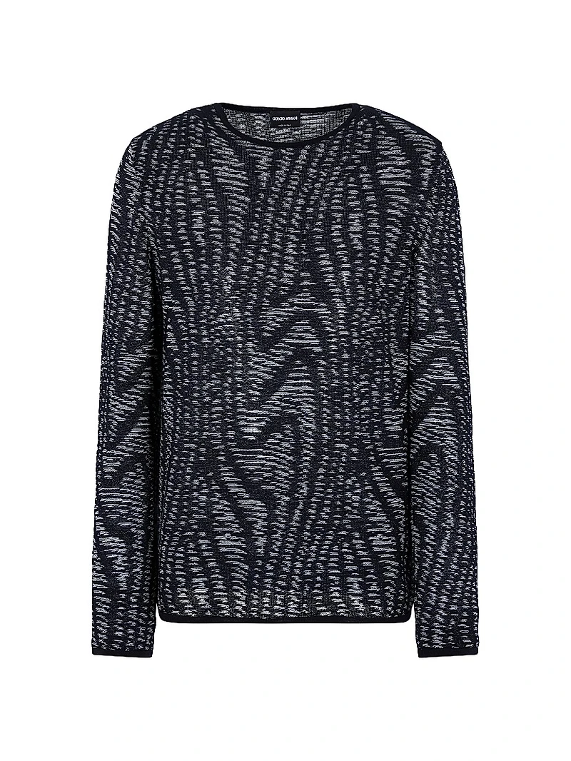 Wave Crewneck Sweater