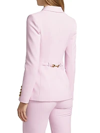 Single-Breasted Slim-Fit Jacket