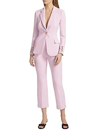 Single-Breasted Slim-Fit Jacket