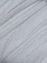 Red Carpet Metallic Jersey Belted Gown