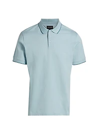 Tipped Jersey Polo Shirt