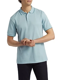 Tipped Jersey Polo Shirt