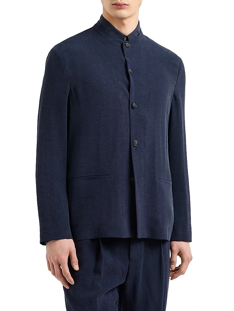 Nero Collar Evening Jacket