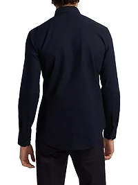 Seersucker Cotton Shirt