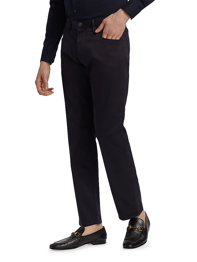 5-Pocket Straight Jeans