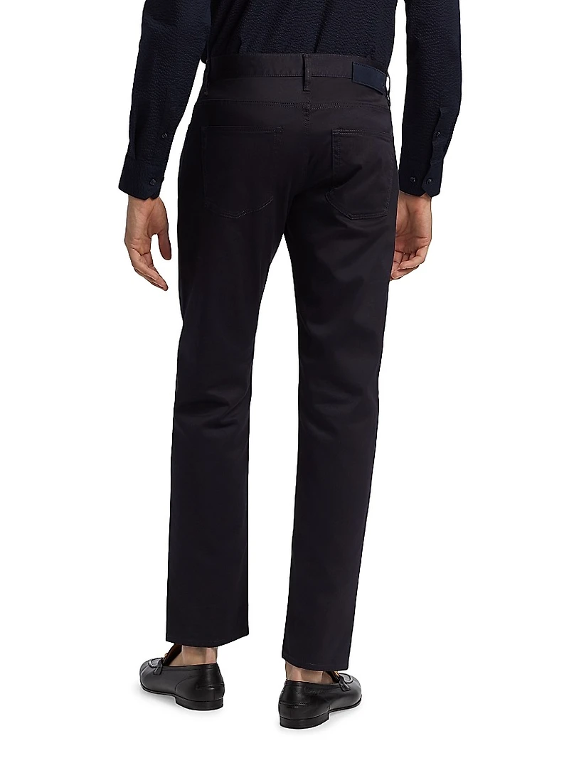 5-Pocket Straight Jeans