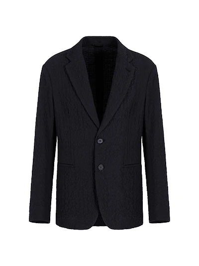 Exploded Seersucker Virgin Wool Sportcoat