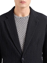 Exploded Seersucker Virgin Wool Sportcoat