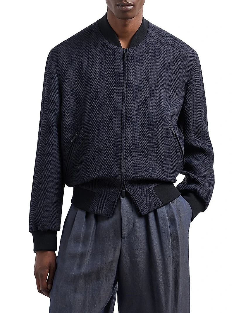 Exploded Herringbone Jacket